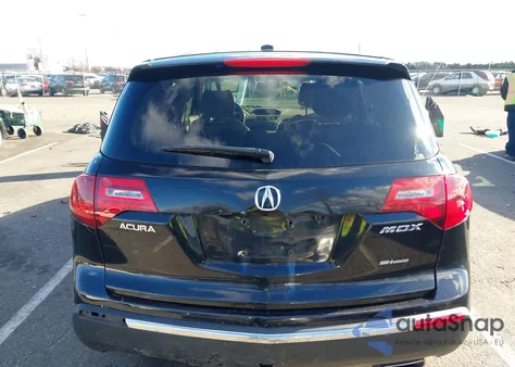 2012 Acura Mdx z USA, uszkodzony, nr VIN 2HNYD2H26CH516804